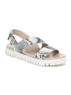Circus by Sam Edelman Womens Nadine Platform Snakeskin Reptile Sandals Shoes 8.5